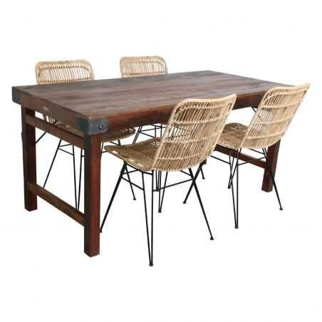 Factory Folding Reclaimed Wood Dining Tables Dining Tables Smithers of Stamford £650.00 Store UK, US, EU, AE,BE,CA,DK,FR,DE,I...