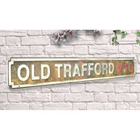 Metal Football Road Signs Christmas Gifts Smithers of Stamford £38.00 