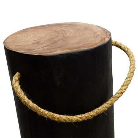 Tree Stump Cube Stool Designer Furniture Smithers of Stamford £155.00 