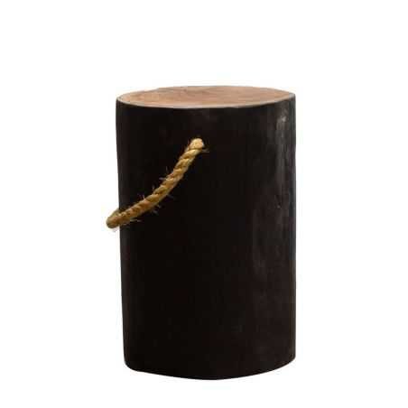 Tree Stump Cube Stool Designer Furniture Smithers of Stamford £155.00 