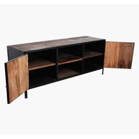 Factory Industrial Tv Cabinet Living Room Smithers of Stamford £1,225.00 