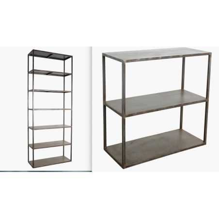 Industrial Metal Rack Display Cabinet Storage Furniture Smithers of Stamford £572.00 Store UK, US, EU, AE,BE,CA,DK,FR,DE,IE,I...