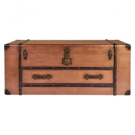 Hawker Copper Storage Trunk Coffee Table Trunk Chests Smithers of Stamford £589.00 