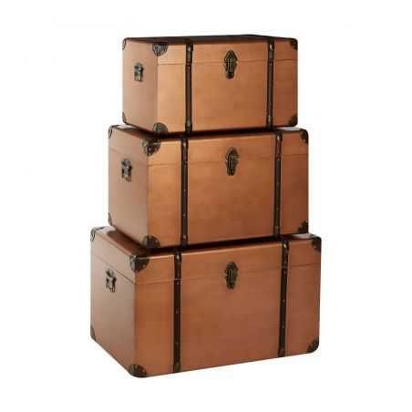 Navigator Copper Storage Trunks Trunk Chests Smithers of Stamford £420.00 