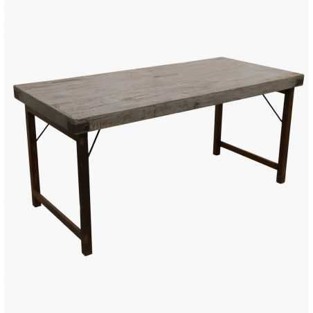 Factory Folding Reclaimed Wood Dining Tables Dining Tables Smithers of Stamford £650.00 Store UK, US, EU, AE,BE,CA,DK,FR,DE,I...