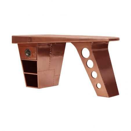 Copper Spitfire Wing Desk Office Smithers of Stamford £1,971.00 Store UK, US, EU, AE,BE,CA,DK,FR,DE,IE,IT,MT,NL,NO,ES,SECoppe...