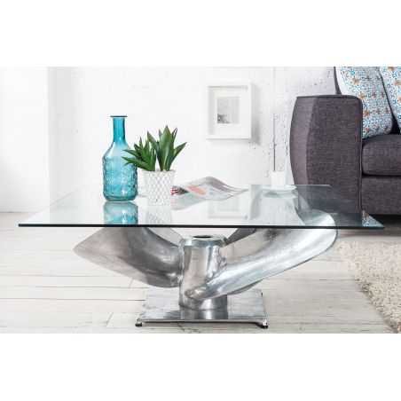 Airplane Propeller Coffee Table Aviation Furniture Smithers of Stamford £1,162.50 