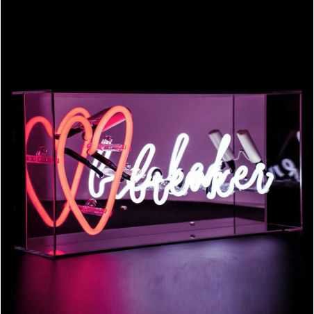 Heart Breaker Neon Sign Lighting Seletti £129.00 Store UK, US, EU, AE,BE,CA,DK,FR,DE,IE,IT,MT,NL,NO,ES,SEHeart Breaker Neon S...