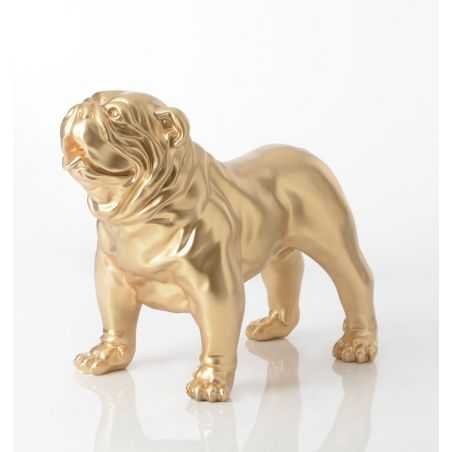 Gold Bulldog Ornaments Retro Ornaments Smithers of Stamford £394.00 