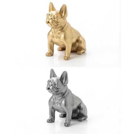 Gold or Silver French Bulldog Ornaments Retro Ornaments Smithers of Stamford £250.00 Store UK, US, EU, AE,BE,CA,DK,FR,DE,IE,I...