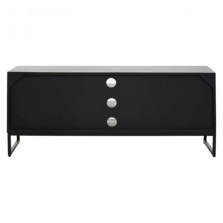 Monochrome Black & White Tv Unit Retro Furniture  £1,320.