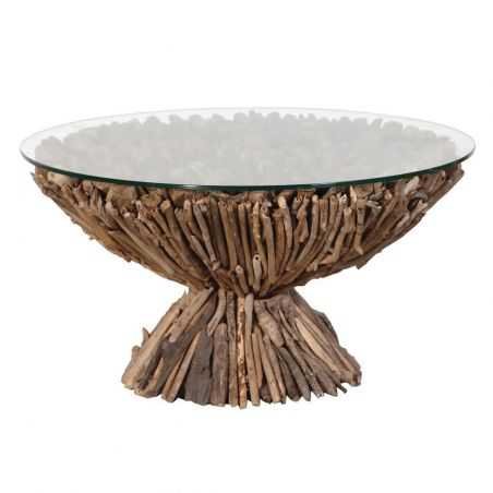 Round Driftwood Coffee Table Side Tables & Coffee Tables  £450.00 Store UK, US, EU, AE,BE,CA,DK,FR,DE,IE,IT,MT,NL,NO,ES,SERou...