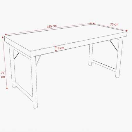 Factory Folding Reclaimed Wood Dining Tables Dining Tables Smithers of Stamford £650.00 Store UK, US, EU, AE,BE,CA,DK,FR,DE,I...