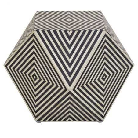 Monochrome Diamond Side Table Side Tables & Coffee Tables  £495.00 Store UK, US, EU, AE,BE,CA,DK,FR,DE,IE,IT,MT,NL,NO,ES,SEMo...