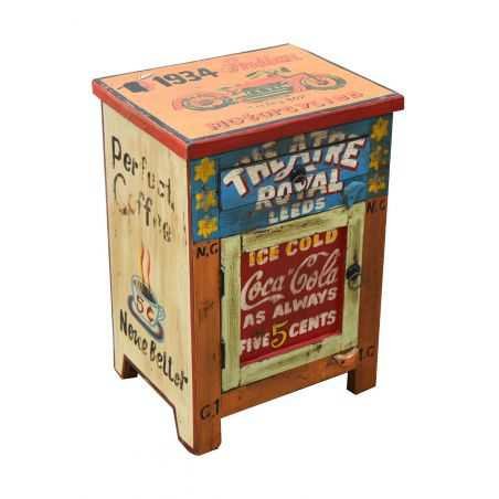 Coca Cola & Royal Theatre Cabinet Storage Furniture Smithers of Stamford £273.00 