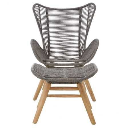 Stavanger Lounge Chair & Footstool Designer Furniture  £725.