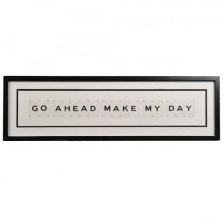 Dirty Harry Go On Make My Day Sign Man Cave Furniture & Decor Smithers of Stamford £89.00 Store UK, US, EU, AE,BE,CA,DK,FR,DE...