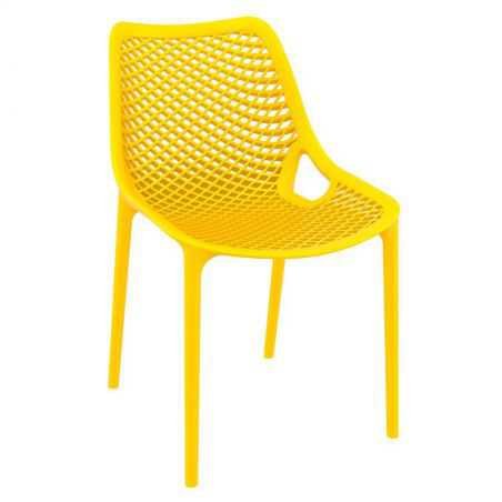 Tango Yellow Stackable Outdoor Chair Garden Smithers of Stamford £155.00 