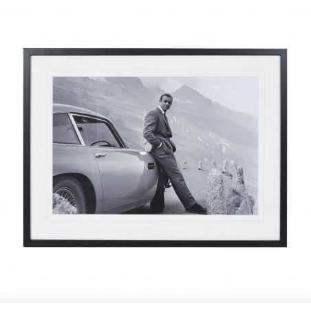 Sean Connery 007 DB5 Framed Print Wall Art  £165.00 Store UK, US, EU, AE,BE,CA,DK,FR,DE,IE,IT,MT,NL,NO,ES,SESean Connery 007 ...