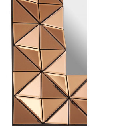 Geometric Copper Wall Mirror Smithers Archives Smithers of Stamford £669.00 