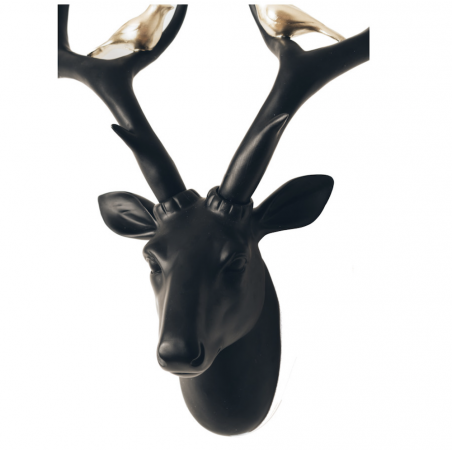 Black Stag Head With Birds Retro Ornaments Smithers of Stamford £140.00 