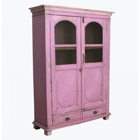 Pink Sunflower Cabinet Cabinets & Sideboards Smithers of Stamford £1,400.00 