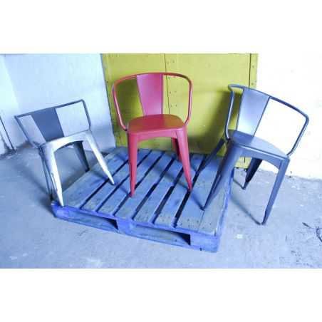 Industrial Tolix Dining Chairs Chairs Smithers of Stamford £300.00 