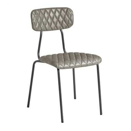 Silver Bullet Leather Dining Chair Retro Furniture Smithers of Stamford £202.00 Store UK, US, EU, AE,BE,CA,DK,FR,DE,IE,IT,MT,...