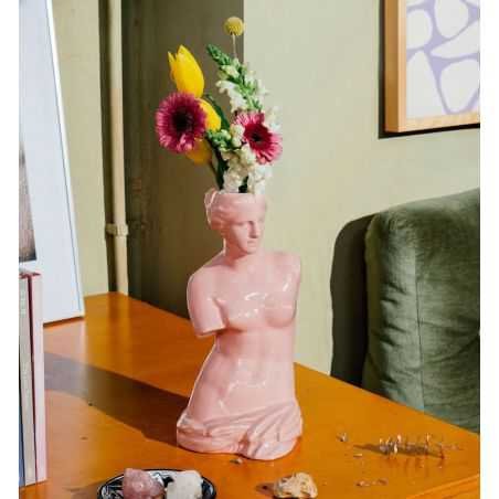 Venus Body Vase - Pink Retro Ornaments  £63.