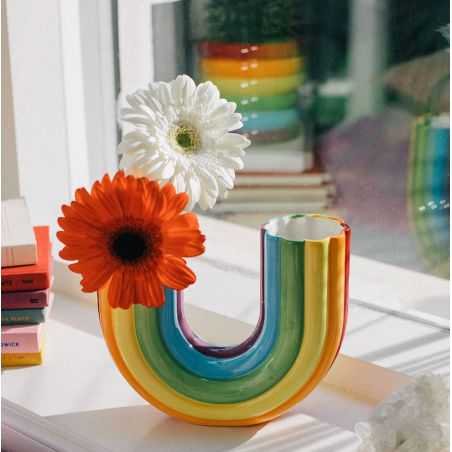 Rainbow Vase Retro Ornaments  £34.