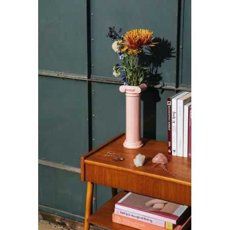 Greek Column Vase - Pink Retro Ornaments  £34.