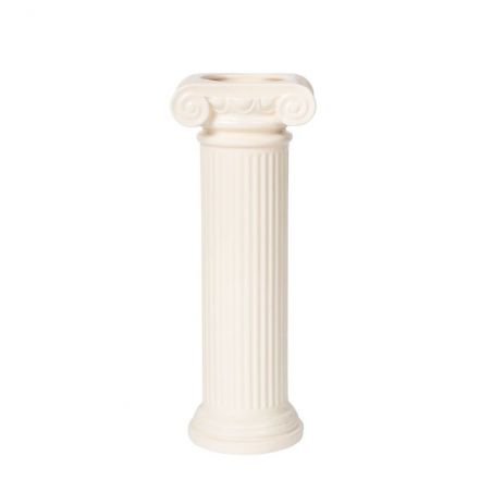 Greek Column Vase - White Retro Ornaments  £34.