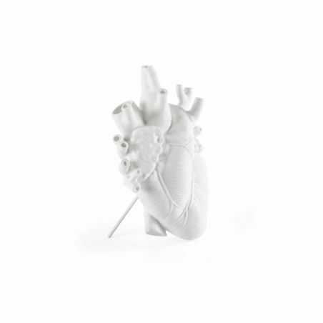 Seletti Love In Bloom Heart Vase - White Seletti  £80.