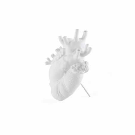 Seletti Love In Bloom Heart Vase - White Seletti  £80.