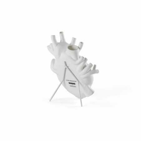 Seletti Love In Bloom Heart Vase - White Seletti  £80.