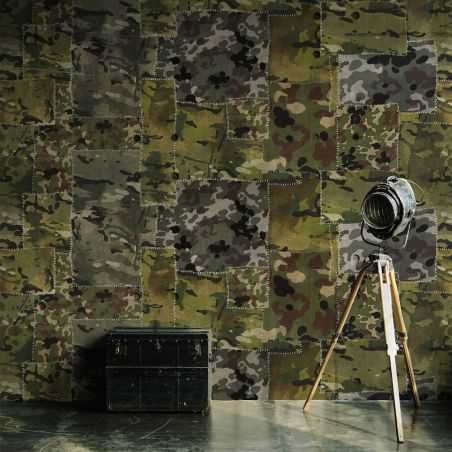 Mind The Gap Camo Wallpaper Home  £219.00 