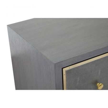 Shagreen 4 Drawer Console Table Console Tables  £1,500.