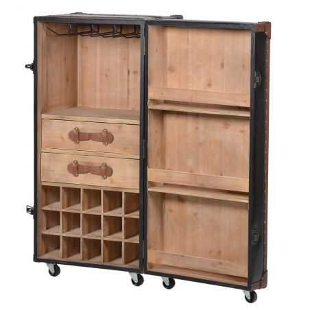 Steamer Trunk Mobile Home Bar Home Bars Smithers of Stamford £569.00 