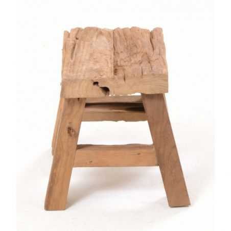 Bali Rustic Stool Designer Furniture Smithers of Stamford £69.