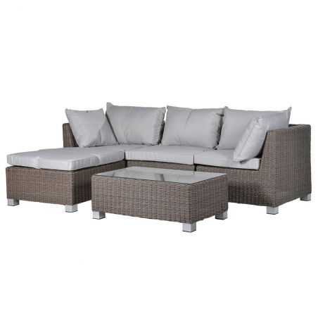 Aylesbury Outdoor Living Sofa Set with Cushions Garden Furniture  £2,712.00 