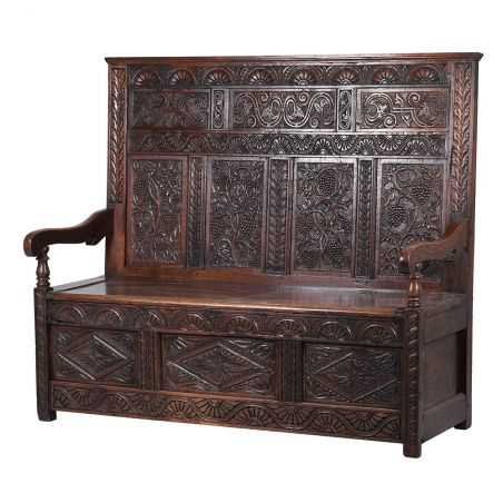 Settle Bench 19th Century Antiques  £3,300.00 