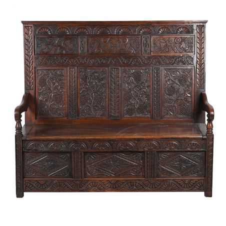 Settle Bench 19th Century Antiques  £3,300.00 