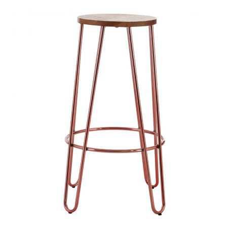 Hairpin Rose Gold Bar Stools Furniture Smithers of Stamford £180.00 