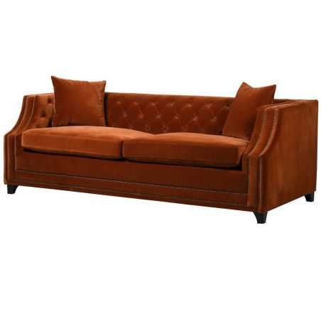 Blazer Burnt Orange Sofa Bed Designer Furniture Smithers of Stamford £3,599.00 