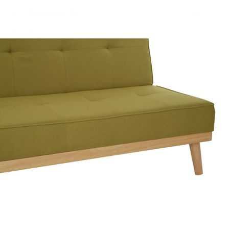 Stockholm Lime Green 3 Seat Sofa Bed Designer Furniture Smithers of Stamford £691.00 