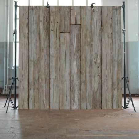 Scrapwood Grey Wood Wallpaper by Piet Hein Eek PHE-14 Wallpaper  £259.00 