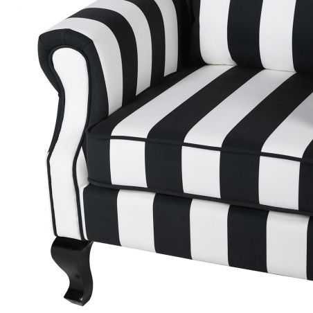 Humbug Black and White Striped Armchair Designer Furniture Smithers of Stamford £944.00 Store UK, US, EU, AE,BE,CA,DK,FR,DE,I...