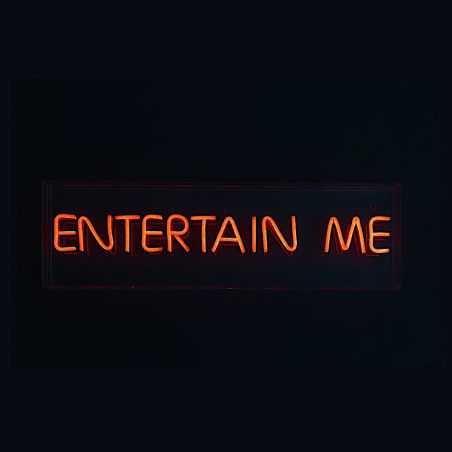 Entertain Me Neon Sign Neon Signs  £66.00 Store UK, US, EU, AE,BE,CA,DK,FR,DE,IE,IT,MT,NL,NO,ES,SEEntertain Me Neon Sign prod...