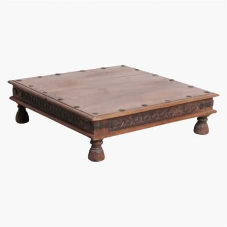 Hand Carved Antique Coffee Table Antiques Smithers of Stamford £480.00 