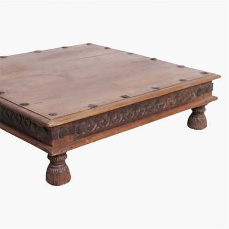 Hand Carved Antique Coffee Table Antiques Smithers of Stamford £480.00 